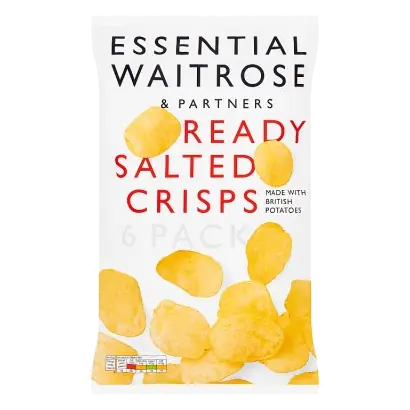Essential Ready Salted Multipack Crisps