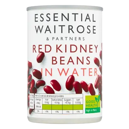 Essential Red Kidney Beans in Water