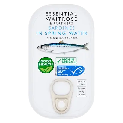 Essential Sardines in Spring Water