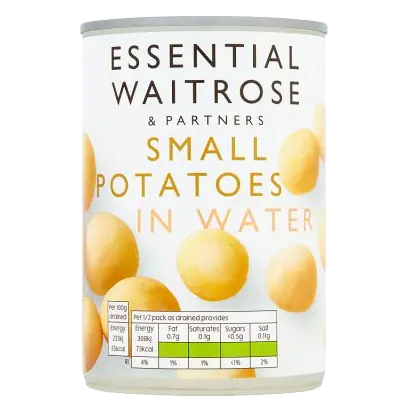 Essential Small Potatoes in Water