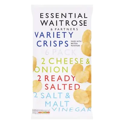 Essential Variety Multipack Crisps