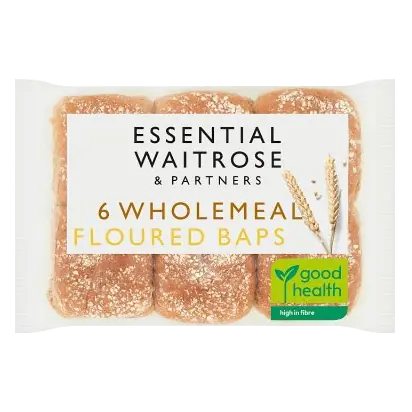 Essential Wholemeal Baps