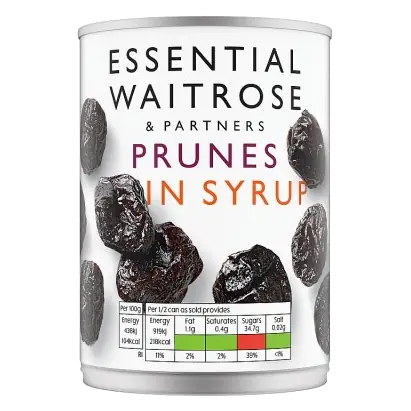 Essentials Prunes in Syrup