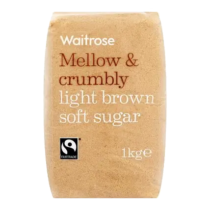 Fairtrade Light Brown Soft Sugar