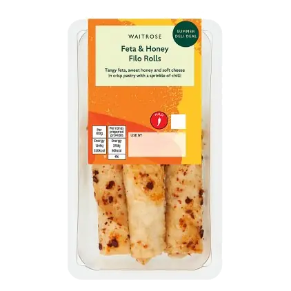 Feta & Honey Filo Rolls