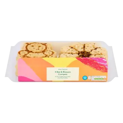 Flower & Bee Crumpets 4s