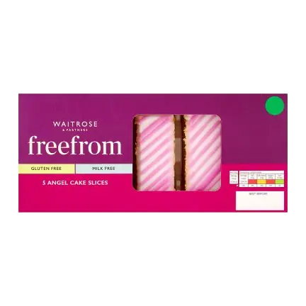 Free From 5 Angel Cake Slices