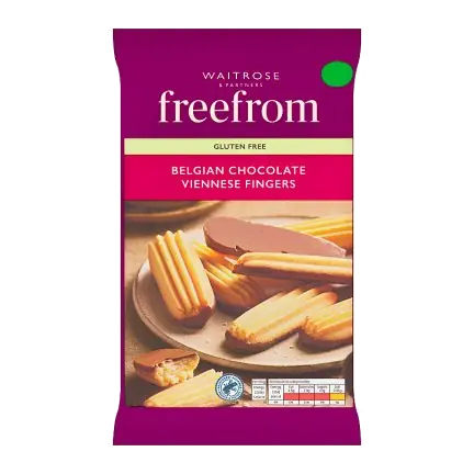 Free From 8 Belgian Chocolate Viennese Fingers