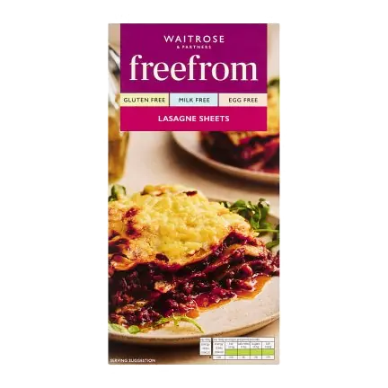Free From Gluten Lasagne Sheets