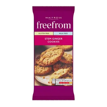 Free From Gluten Stem Ginger Cookies