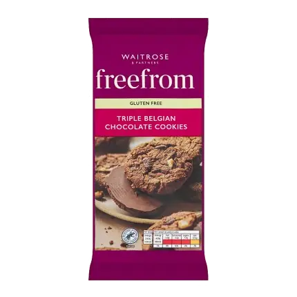 Free From Gluten Triple Choc Cookies
