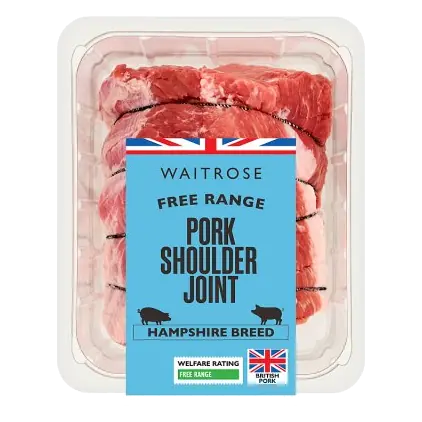 Free Range British Pork Rindless Shoulder Joint