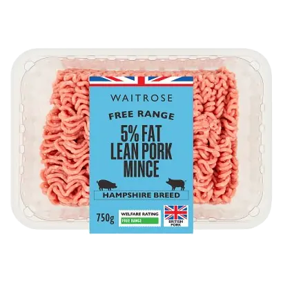 Free Range Pork 5% Fat Lean Mince