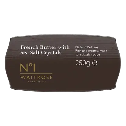 French Butter With Sea Salt Crystals