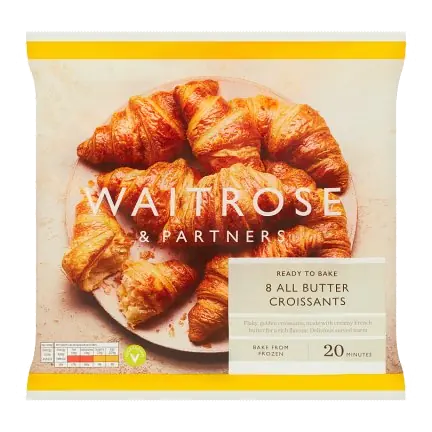 Frozen 8 Butter Croissants