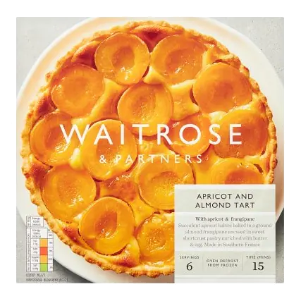 Frozen Apricot and Almond Tart