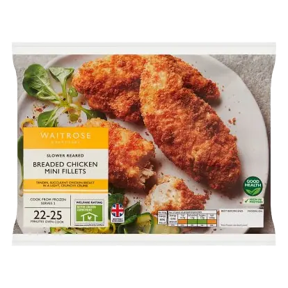 Frozen Breaded Chicken Breast Mini Fillets