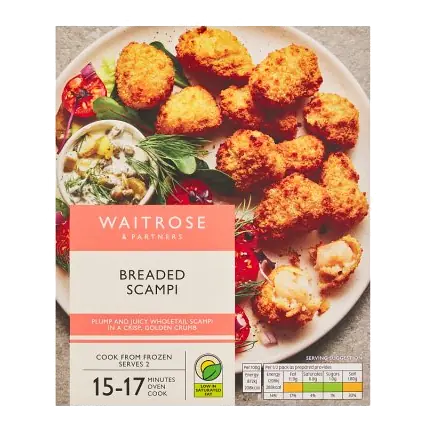 Frozen Breaded Scampi