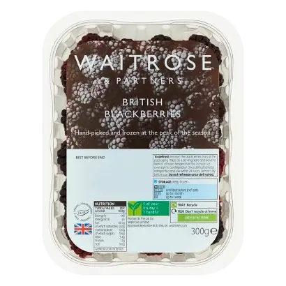 Frozen British Blackberries