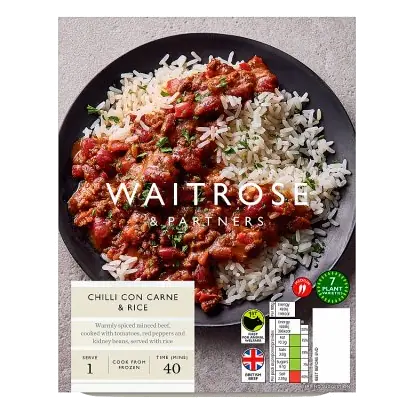 Frozen Chilli Con Carne & Rice