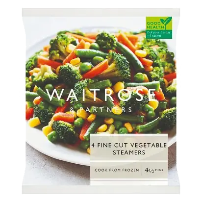 Frozen Fine Cut Vegetable Steamers