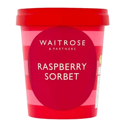 Frozen Raspberry Sorbet