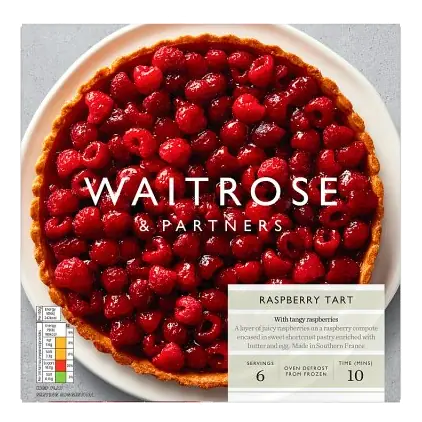 Frozen Raspberry Tart