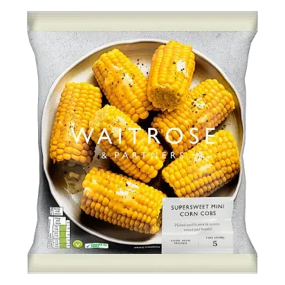 Frozen Supersweet Mini Corn Cobs