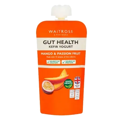 Gut Health Mango & Passionfruit Kefir Yogurt