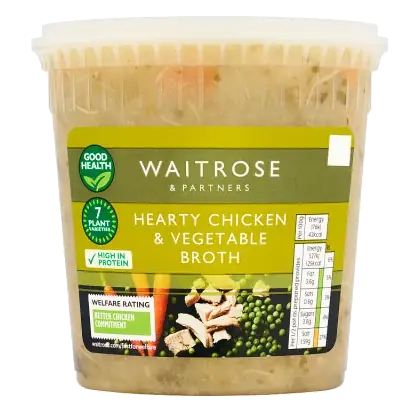 Hearty Chicken & Vegetable Broth