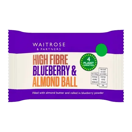 High Fibre Blueberry & Almond Ball