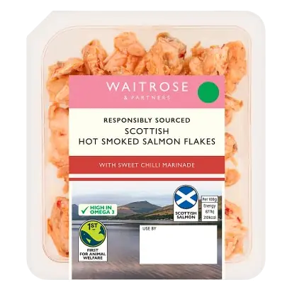 Hot Smoked Salmon Flakes with Chilli