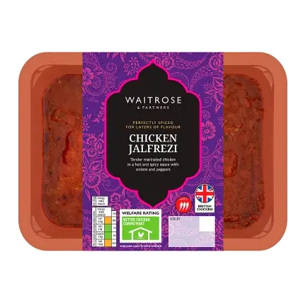 Indian Chicken Jalfrezi Curry for 2