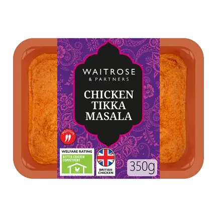 Indian Chicken Tikka Masala Curry for 2