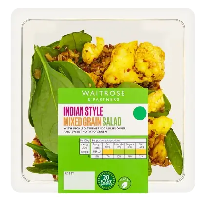 Indian Style Mixed Grain Salad