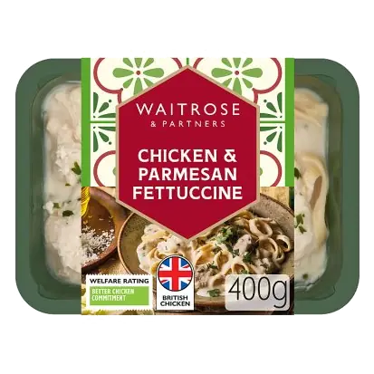 Italian Chicken & Parmesan Fettuccine for 1