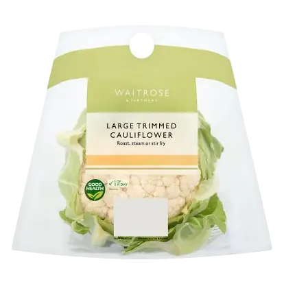 Large Trimmed Cauliflower