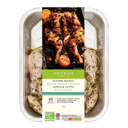 Lemon & Thyme Spatchcock Chicken