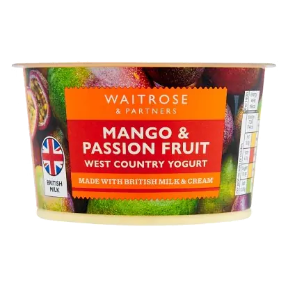 Mango & Passion Fruit West Country Yogurt