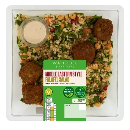 Middle Eastern Style Falafel Salad