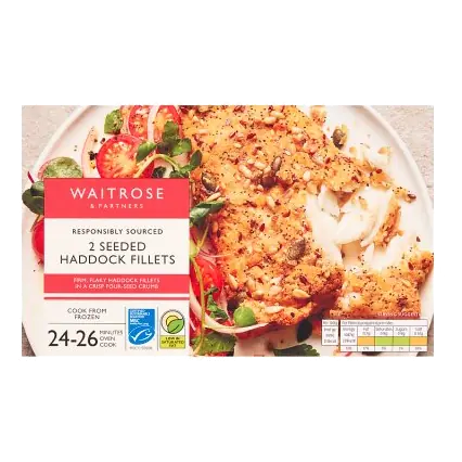 MSC 2 Seeded Haddock Fillets 260g