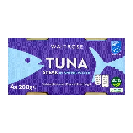MSC Tuna Steak In Spring Water