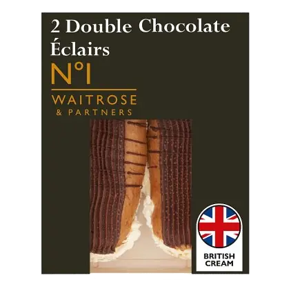 No.1 2 Double Chocolate Eclairs