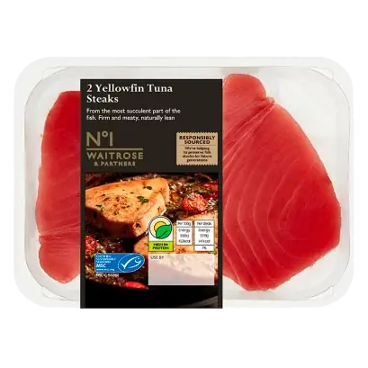 No.1 2 MSC Yellowfin Tuna Steaks