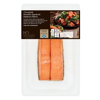 No.1 2 Scottish Double-Smoked Salmon Fillets