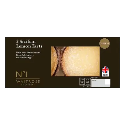 No.1 2 Sicilian Lemon Tarts