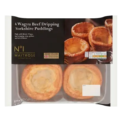 No.1 4 Wagyu Beef Dripping Yorkshire Puddings