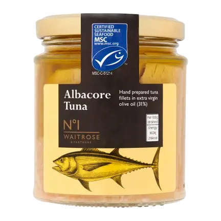 No.1 Albacore Tuna in Extra Virgin Olive Oil
