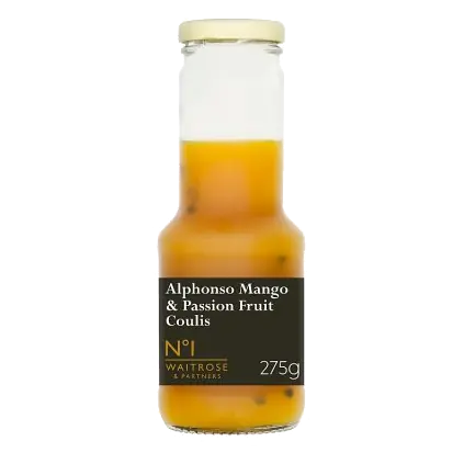 No.1 Alphonso Mango & Passion Fruit Coulis