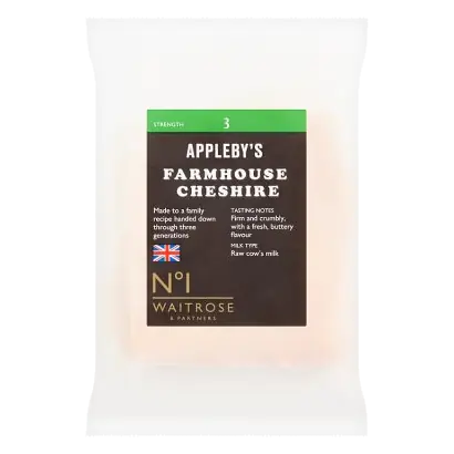 No.1 Appleby's Farmhouse Cheshire Cheese Strength 3